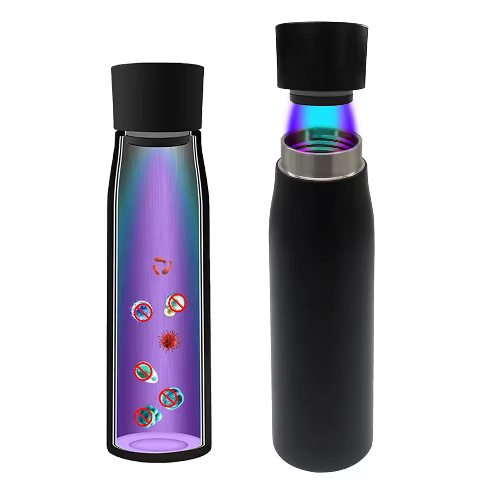 SmartClean™ Digital Thermos Bottle – Self-Cleaning, Temperature Display & 12h Insulation